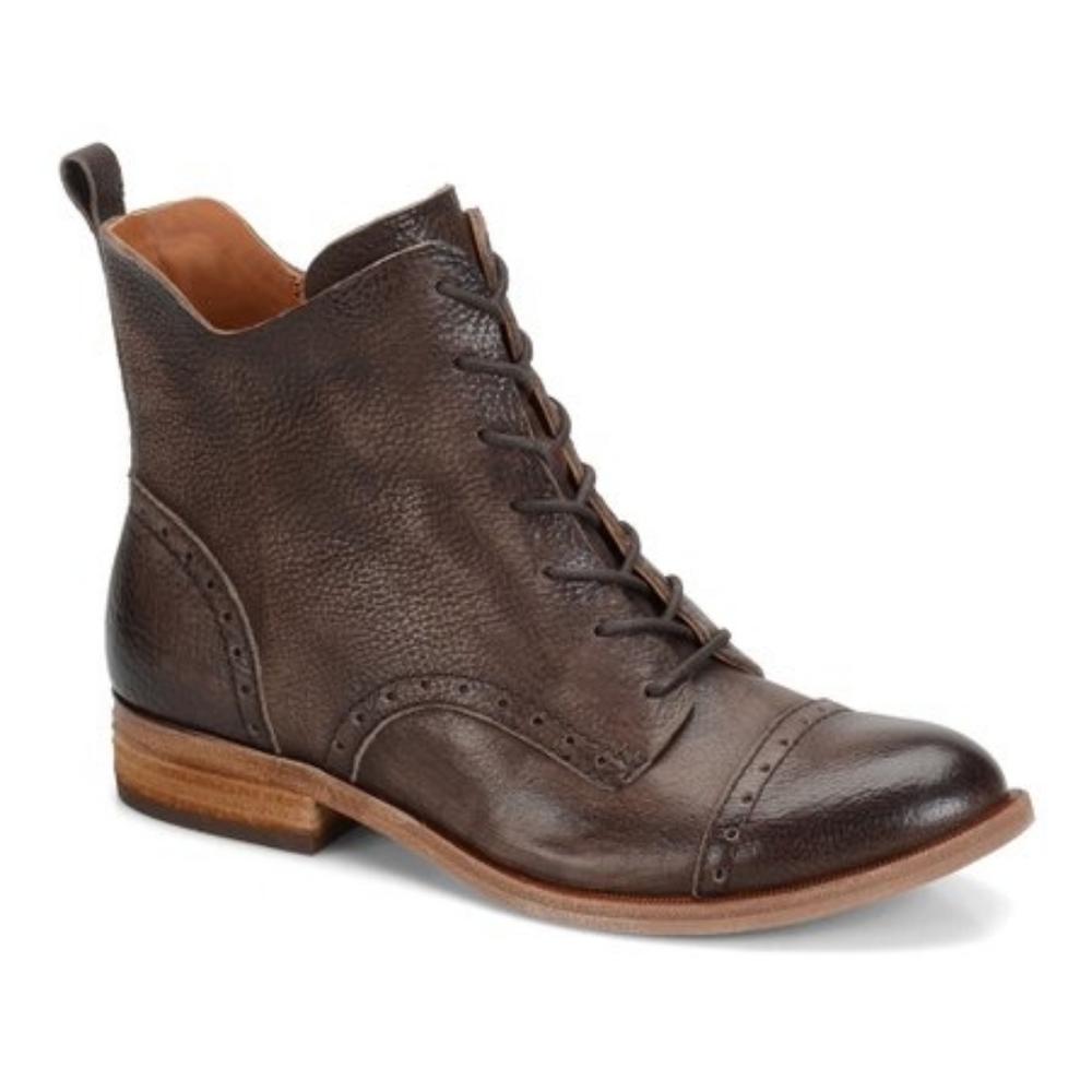 Kork-Ease dark brown Yoni leather oxford boots